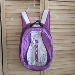 Babolat Junior Club Line Backpack Tennis Racquet Holder Purple White